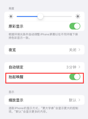 阳泉苹果授权维修站分享iPhone轻点无法唤醒怎么办